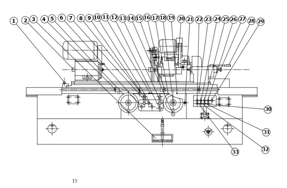Main Structure for Universal Cylindrical Grinder-MAXNOVO MACHINE